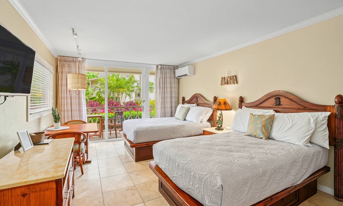 Wailua Apartment | Aloha Glow |Garden View Studio | Ground Floor-New to Our Management