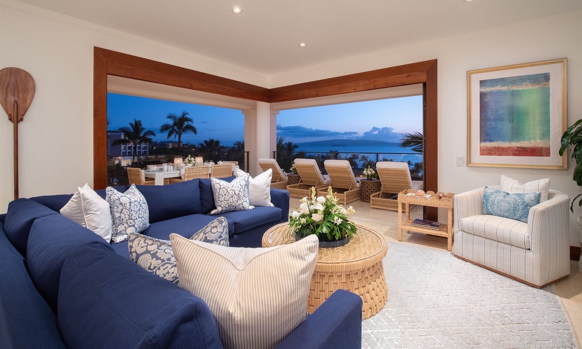 Wailea Villa | FRESHLY RENOVATED, SPECTACULAR OCEAN VIEWS, ULTRA-LUXE BLUE OCEAN SUITE H401