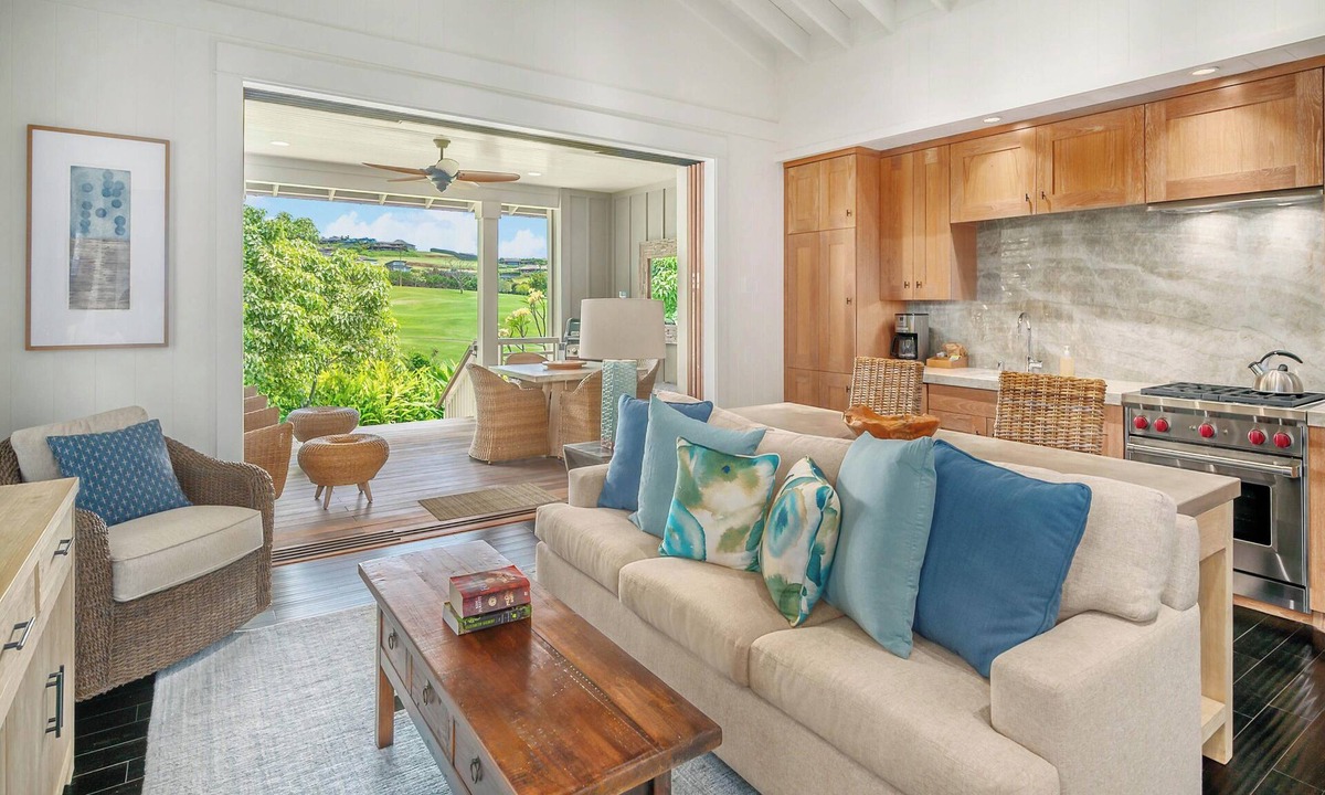 Kukuiula House | Golf Course View | Resort Amenities | Outdoor Shower