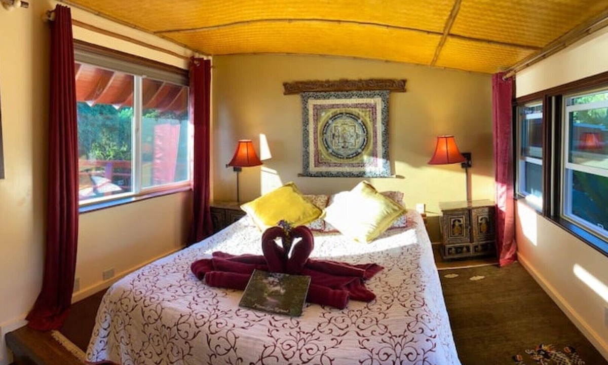 Huelo House | Indian Room at Maui Eco Retreat: Ocean, Waterfall, & Scenic Hiking Trails!