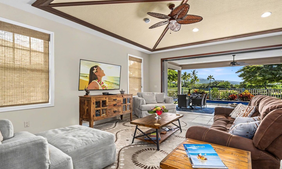 Keauhou House | Kona Blue at Holua Kai: Luxurious Home w/Private Pool, Spa, AC & Stunning Views