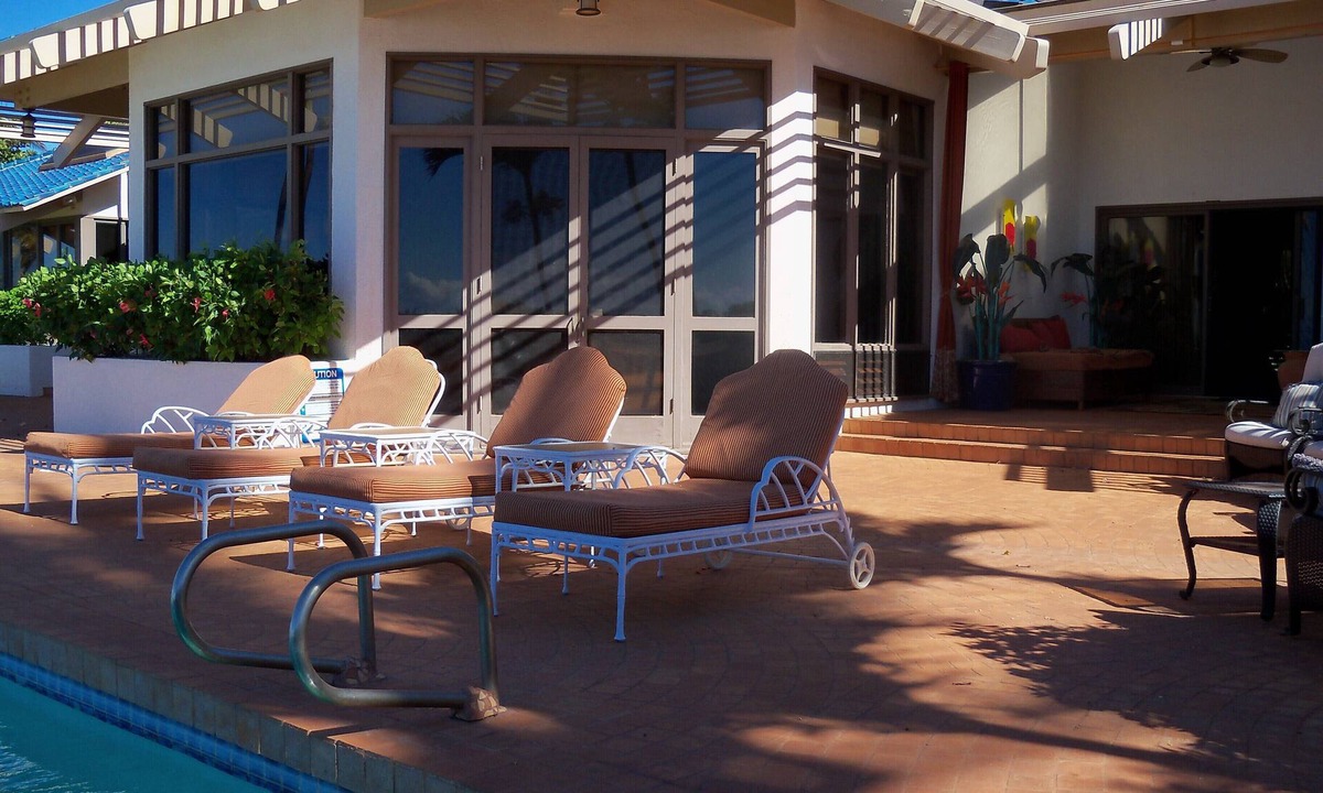 Kekaha House | Luxury Gated private acre , Beach front Rental,with pool,spa,sauna ,and more
