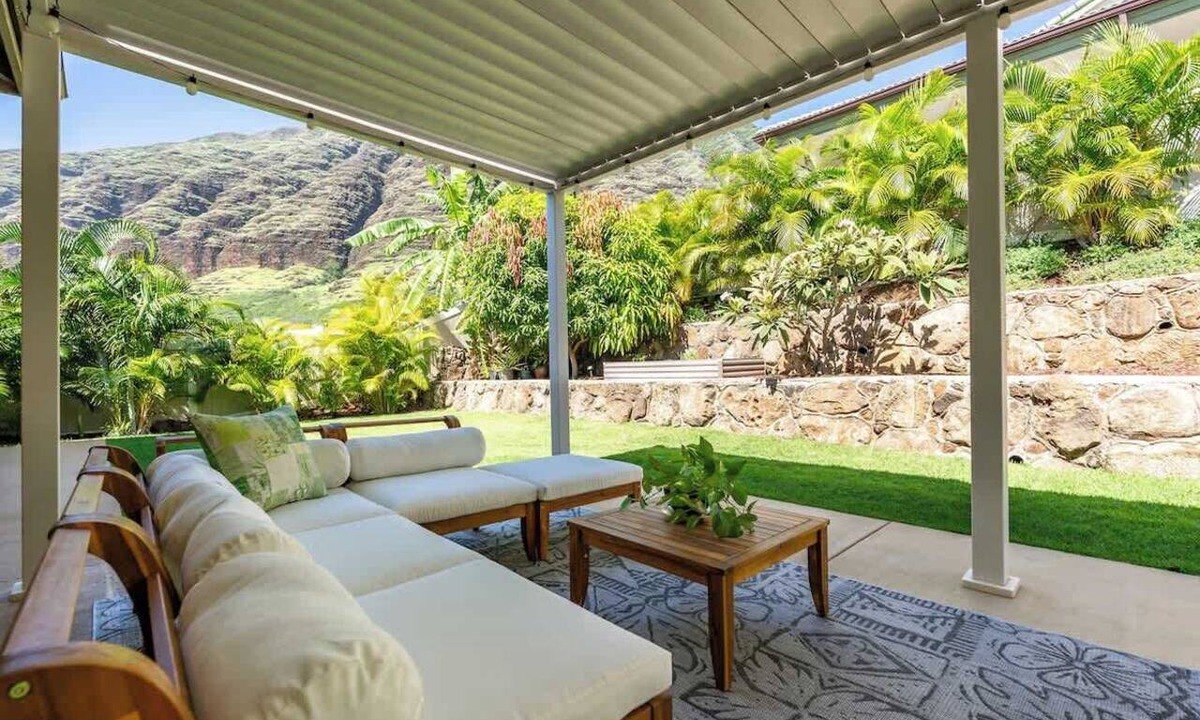 Makaha Valley House | @ Marbella Lane | Hale Laʻi Serene Luxury 3BR Home