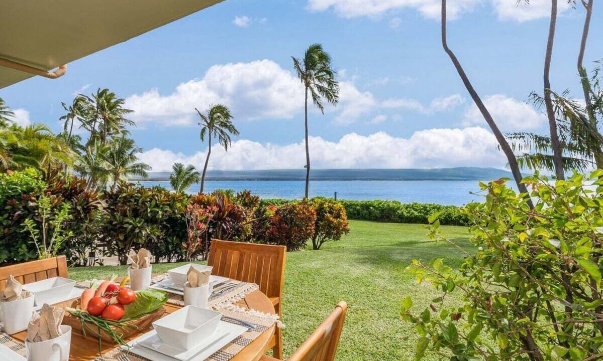 Maalaea Condo | Ocean-view 1BR condo with pool, AC and beach access-Maalaea Banyans 112