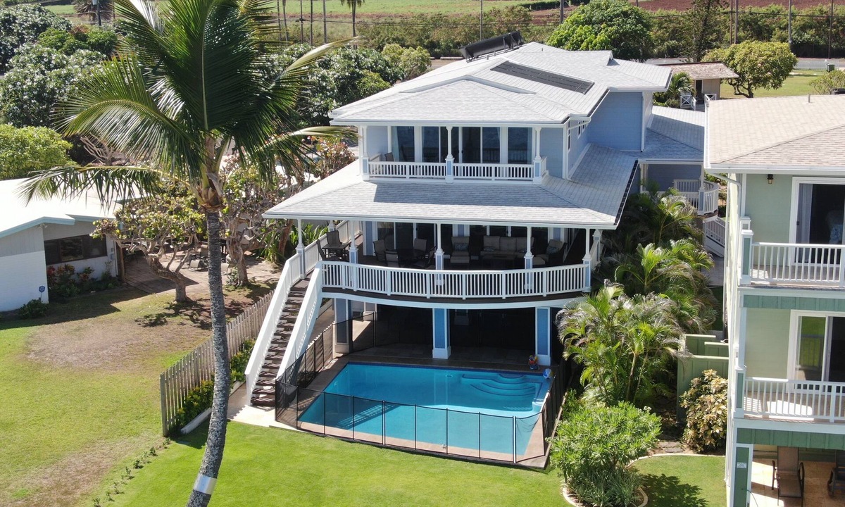 Waialua House | Oceanfront Estate w/Pool, Gym, Sauna, Ice Bath - 179 day rental Pls Inquire