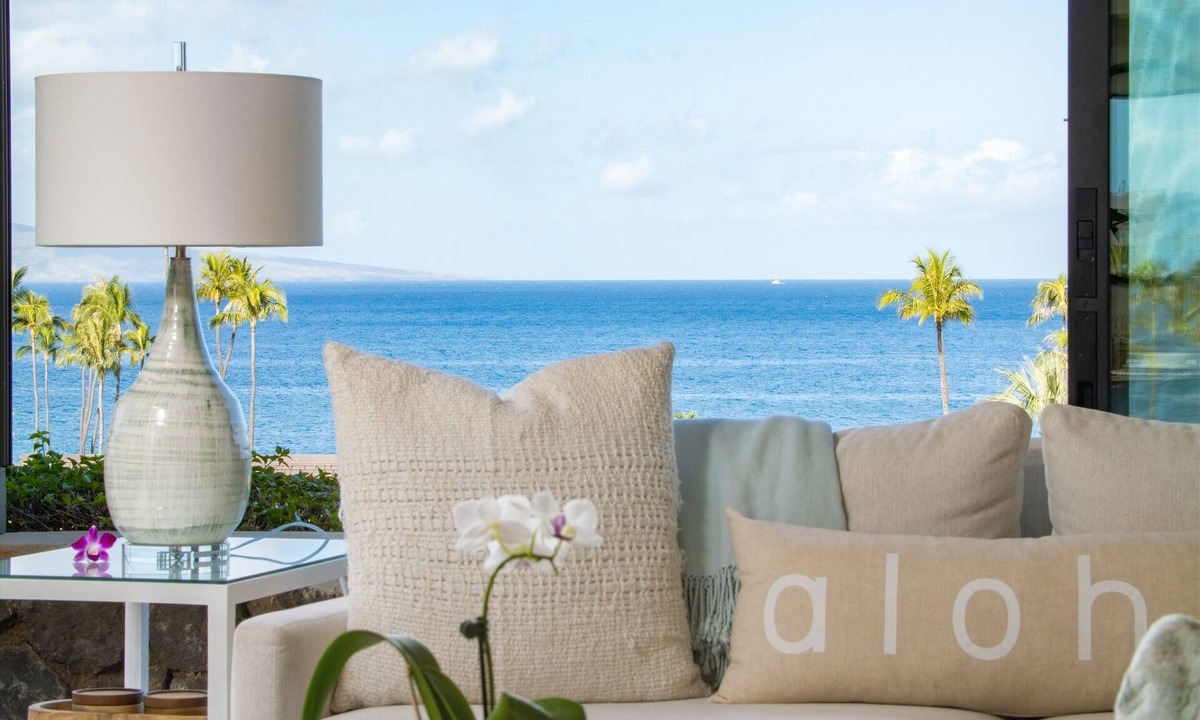 Wailea Villa | Panoramic Ocean Views! Remodeled/Redecorated! Very Pretty Corner Ground Floor 2 bedroom/2 bath