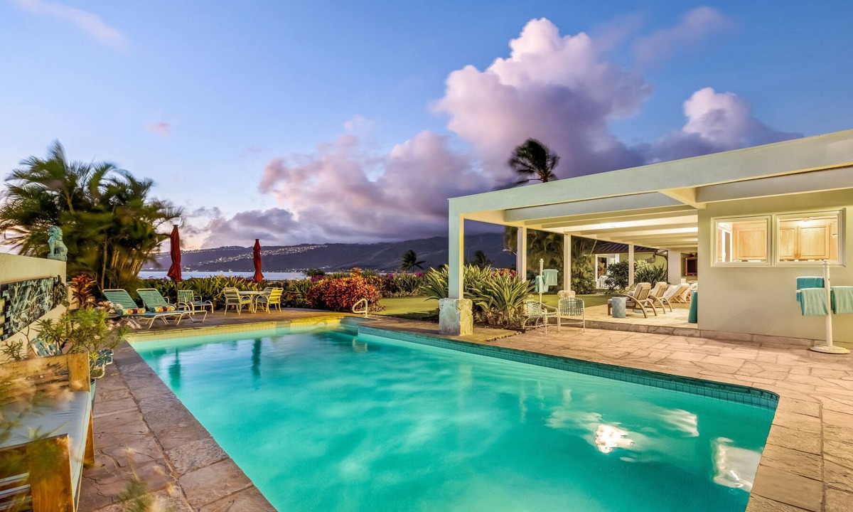Hawaii Kai House | Spectacular Sunset Views - Pool, Great Lawn, Close to Beaches & Activities