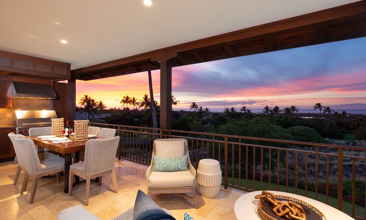Kaupulehu Villa | Stunning 3BR Haliʻipua Villa H120 at Hualalai – Interiors & Ocean Views