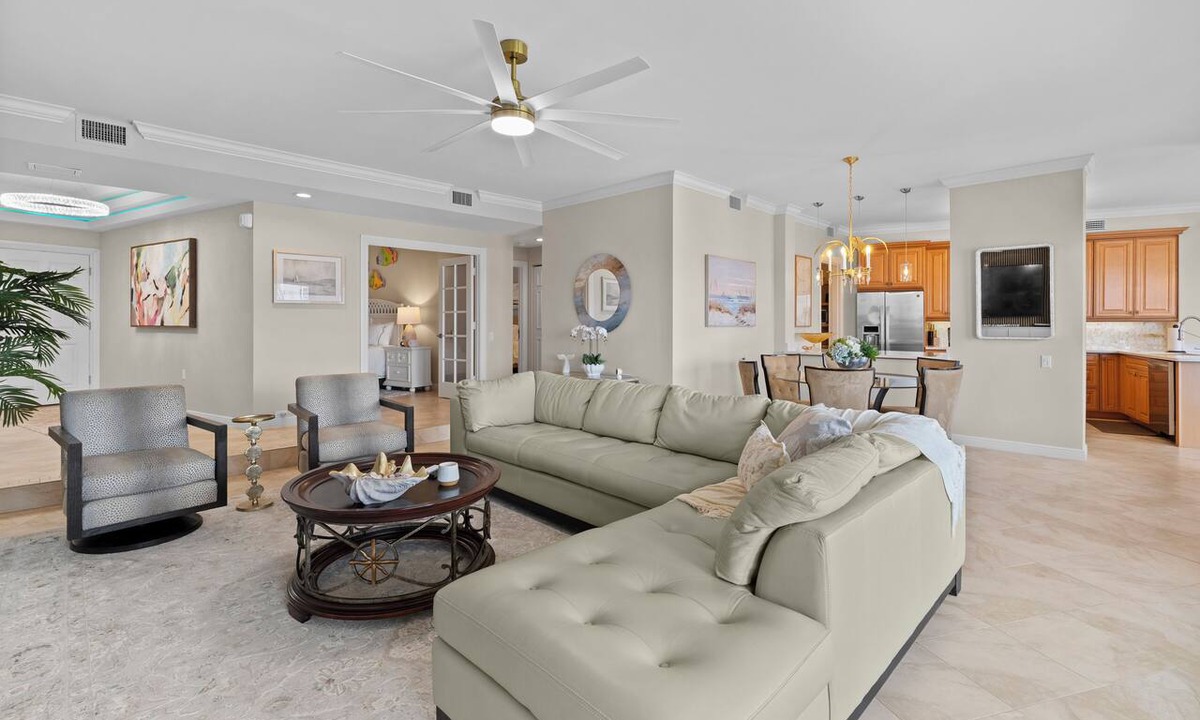 Isles of Capri Condo | Sweeping Gulf Views!