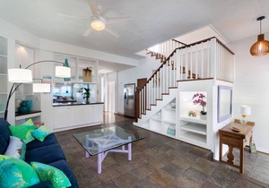 Moku Iki - Lanikai Beach Front : 5 BR, 4 BA House in Kailua, Sleeps 10
