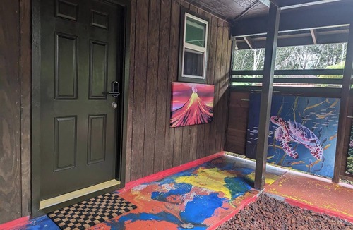 Volcano Villa | 3 Rooms with shared spa and wifi - Group Wing Right