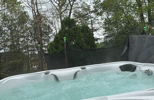 Flowery Branch House | 6-bedroom pool house near lake in Flowery Branch with fitness & game room