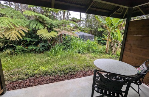 Volcano House | 6 Rooms w/private spa - Lotus Courtyard at Lotus on Jade