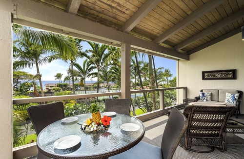 Kahaluu-Keauhou Condo | Amazing Ocean View 2BR 2Bath with Modern AC. Beautifully Upgraded. KKSR 9-305
