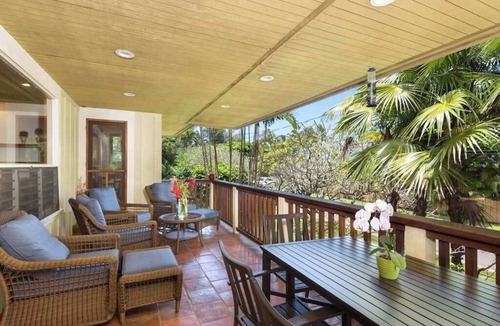 Kilauea House | August Sale! Steps from the Ocean in a Roomy Kilauea Getaway TVNC#4255