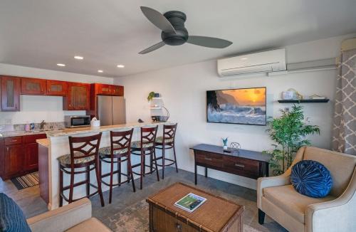 Wailua Apartment | Beachfront with AC, walkable and central