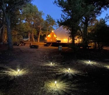 Duchesne Other | Cozy Bell Tents Excellent for a Glamping Experience and Hiking in Duchesne, Utah