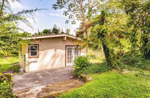 Kapoho Apartment | Dog-Friendly Pahoa Studio Near the Beach & Town with Fast WiFi