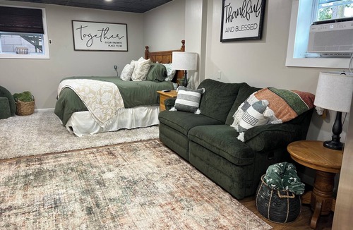 Loudonville Apartment | Downtown Vibes in the Heart of Mohican Country