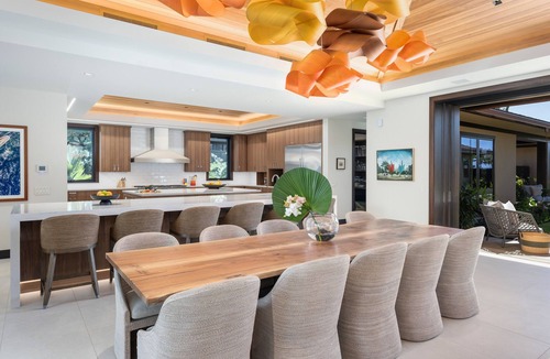 Kaupulehu House | Exquisite 4BR Ka 'Ulu Estate 102A at Hualalai – Infinity Pool & Golf Views