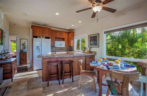 Poipu House | Fabulous 7 bedroom for 14 oceanfront Poipu pool home!
