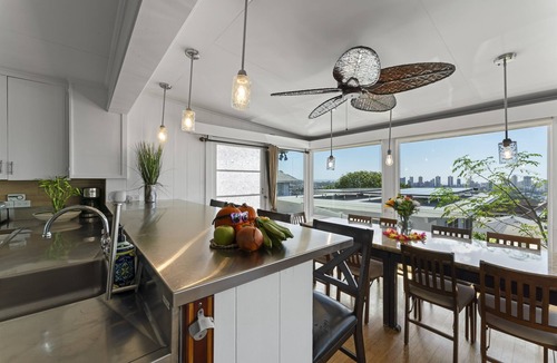 St Louis Heights House | Hale Aloha:Spacious 4BR OceanView Home w/Hot Tub