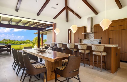 Poipu House | Hale Kipu by Alekona Kauai: Luxury 5br Ocean View Home w Pool, Fire pit, Spa
