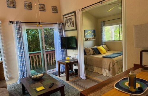 Kukuihaele Apartment | Inspired 1-BR, Magic Gardens, Stream and Waterfall