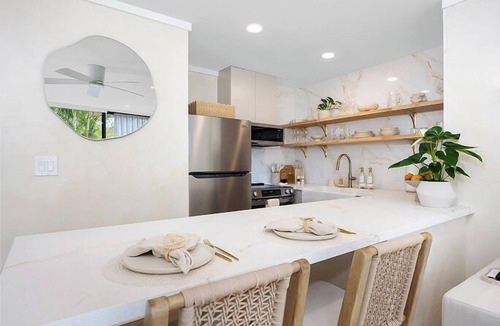 Kahuku Condo | Kaia Villa, at Turtle Bay - Modern North Shore Oahu Retreat w/Lanai & Golf Views