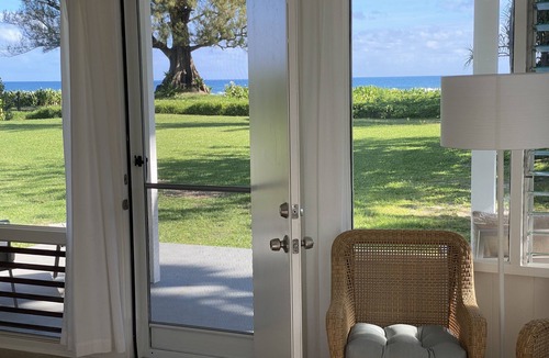 Wainiha House | Kauai North Shore Oceanfront - Mountain View Beachouse TVNC#1136 Tsunami Zone