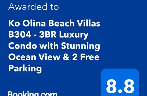 Ko Olina House | KBV B304 Spacious Ocean View 3 Bed Unit