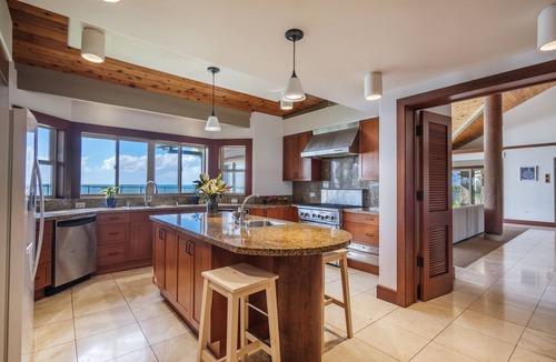 Maili House | Konishiki Beach House: Luxury 6BR Oceanfront Home w/Private Pool, Beach Access