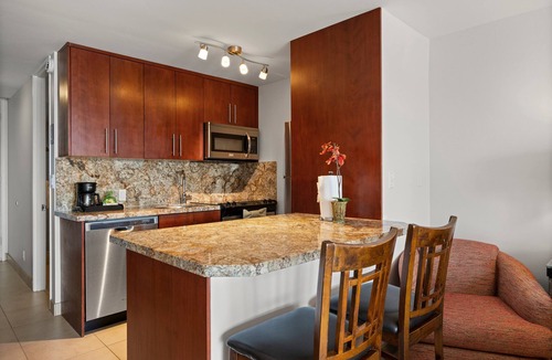 Historic Lahaina Front Street Apartment | Lahaina Shores 509 – Oceanfront Studio with Stunning Views