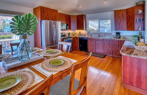 Makaha House | Lava Rock Sunset Beach House. Unique oceanfront & pool property. Amazing views!