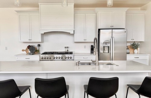Fish Haven House | Luxury Home at Bear Lake! Sleeps 30! Resort Pools and Hot Tub! Tesla Charging!