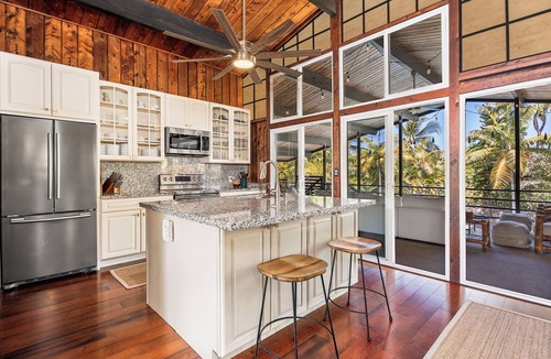 Keauhou House | Mai Tai Manor by Gather: Modern Oasis w/Saltwater Pool & Lanai Near Keauhou
