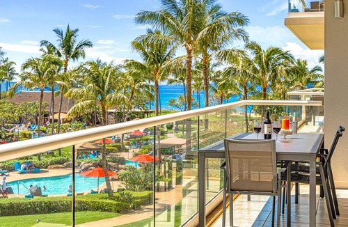 Honokowai Condo | Maui Resort Rentals: Honua Kai - 3 Bedroom Tandem Package, Fantastic Value + Partial Ocean Views!