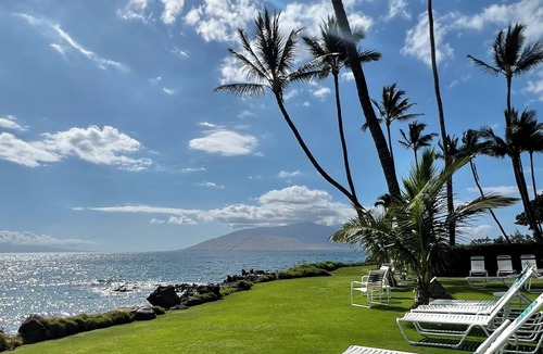 Kihei Condo | Maui Sunset Oasis- Top Unit w/AC, watch whales from from Lanai (Dec-Apr)