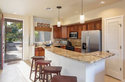 Kamuela Villa | Mauna Lani Palm Villas D2 Corner Unit with Views of Historic Lava Fields