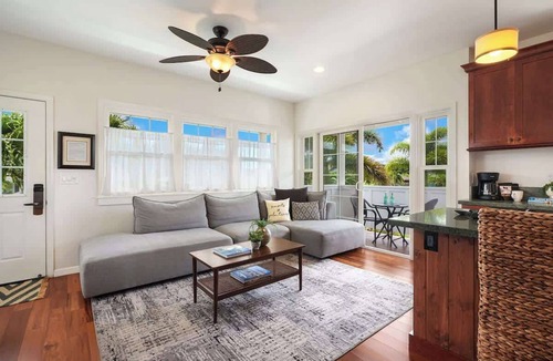 Poipu Cottage | Modern, Clean, & Quiet - Private Cottage with AC - Steps from the Beach & More!