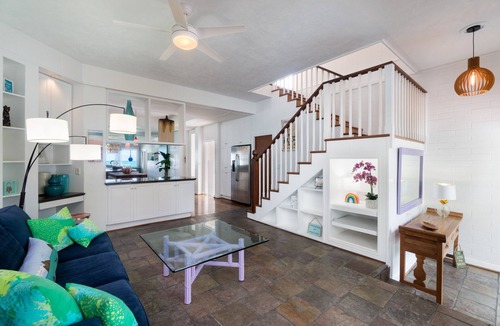 Lanikai House | Moku Iki - Lanikai Beach Front : 5 BR, 4 BA House in Kailua, Sleeps 10