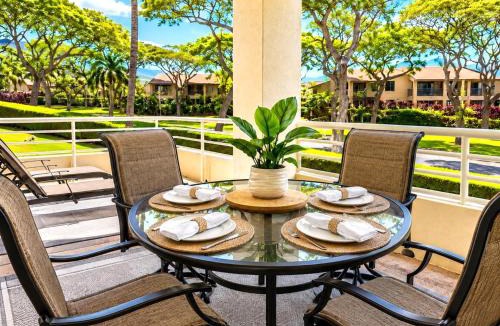 Wailea Apartment | NEW Palms at Wailea Updated 2 Bedroom Garden-View Villa Car Included with 6 nights PAW-1706 by KBM
