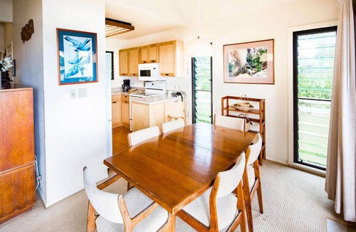 Lihue Condo | Ocean Edge Bliss w/Island Decor, Kitchen Ease, Lanai, Flat Screen, WiFi–Kaha Lani 327