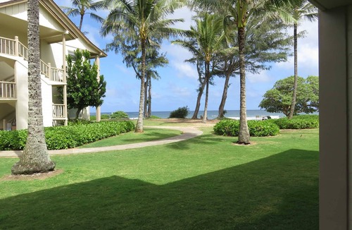 Wailua Apartment | Ocean View, Split AC WiFi, Pool Hot Tub, 1st Floor