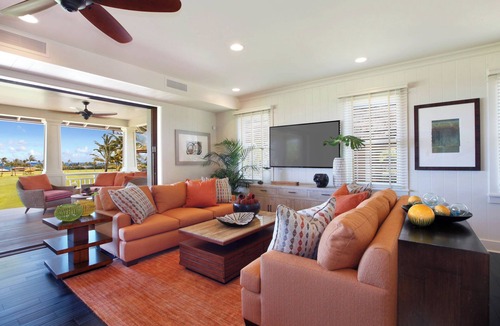 Poipu House | Ocean Views | Resort Amenities | Two-Story Bungalow