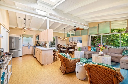 Poipu House | Oceanview Cottage | Walk to Poipu & Brennecke's Beach