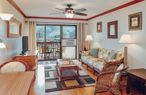 Nawiliwili Apartment | One Room w/Queen Bed | Direct Outdoor Pool Access | Near Wilcox Rd Beaches