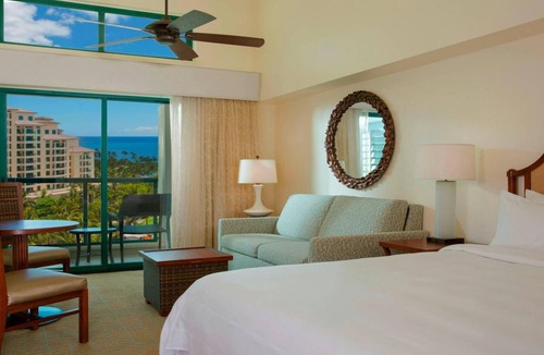 Ko Olina Resort | PENTHOUSE OCEAN VIEW Studio at Marriott's Ko Olina! Top Floor, Best Views