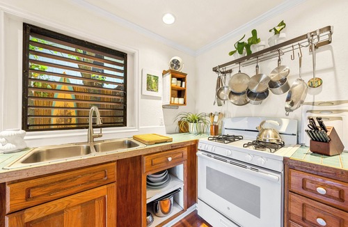 Poipu Cottage | Poipu Beach Kauai Honeymoon: View Sea Turtles From Your Oceanfront Deck-AC