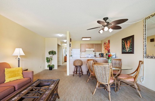 Kapaa Condo | Pono Kai F206 Oceanview AC, POOL, JACUZZI, BBQ, TENNIS